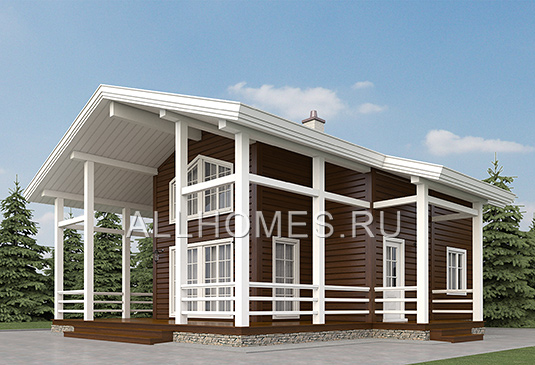 Проект дома F-3D