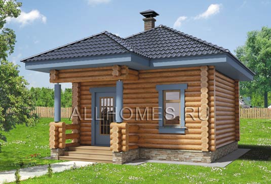 Проект бани P-4D