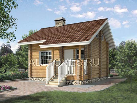 Проект бани P-6D