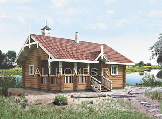 Проект бани P-9D